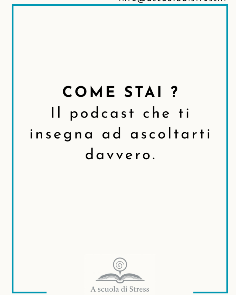 PODCAST COME stAI